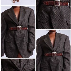 Oscar De La Renta Vintage Mens Blazer